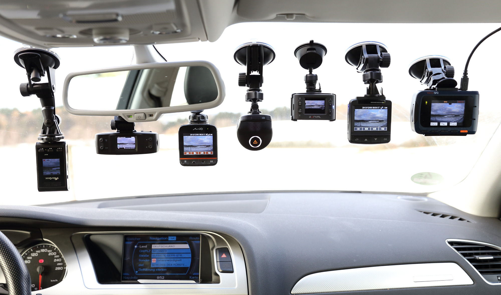 Dashcams im Auto: Erlaubt oder nicht?