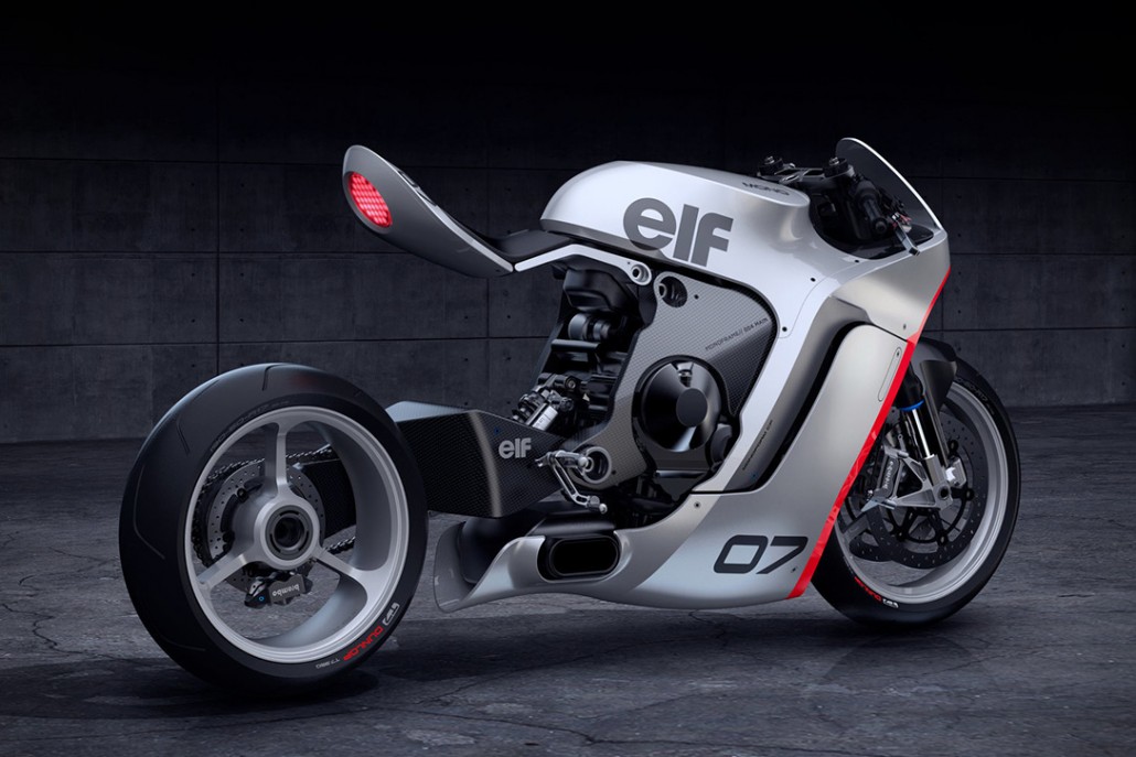 Huge Moto Mono Racr motorcycle concept | WordlessTech