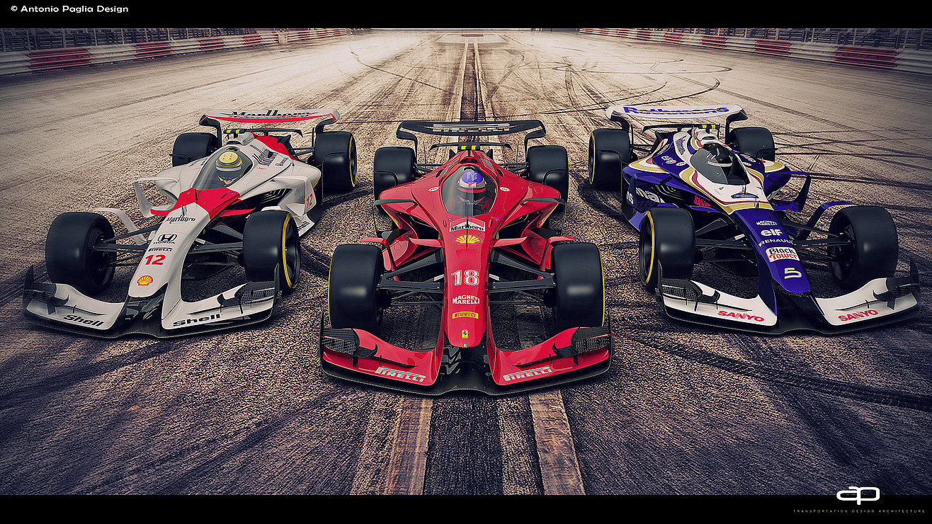 F1 Vision Concept 2025 Die Formel 1 der Zukunft?