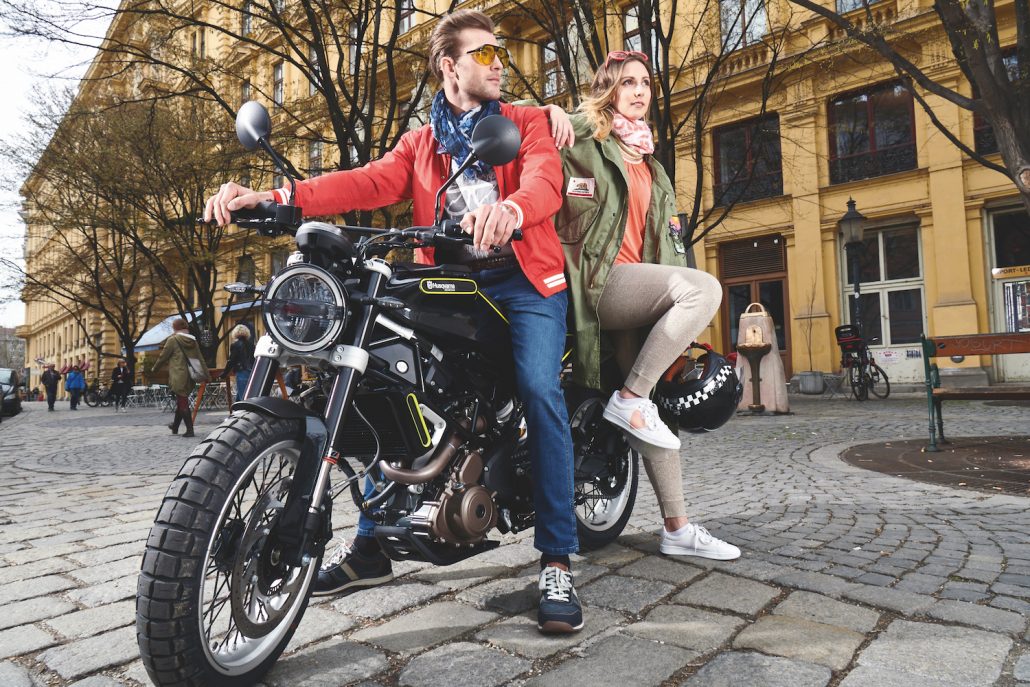 Husqvarna Streetbikes in Fashion