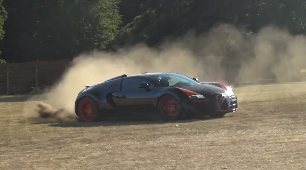 Video: 1,4 Millionen Euro Bugatti Veyron auf einer WRC RALLY Stage!