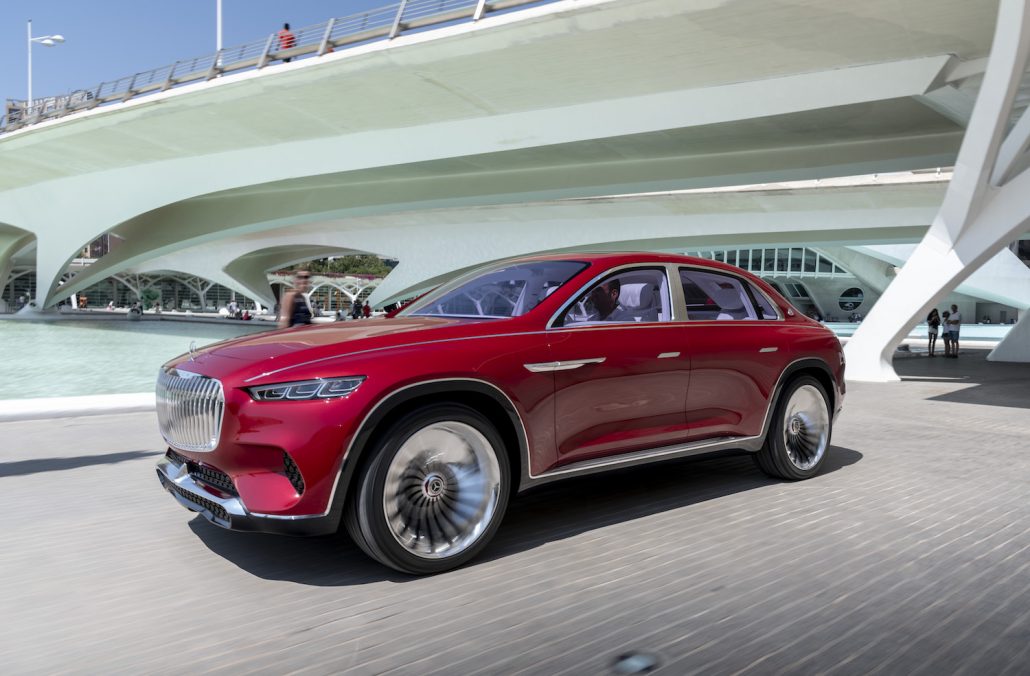 Eine Fahrt Im Vision Mercedes Maybach Ultimate Luxury