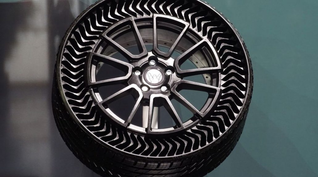 Michelin Uptis Reifen ohne Luft kommt 2024