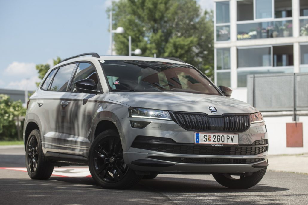 Skoda karoq объем багажника