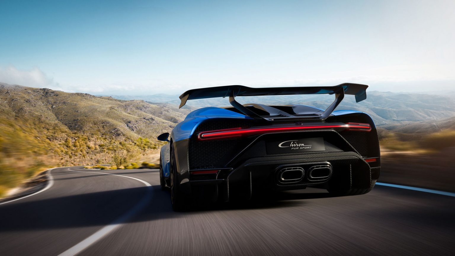 Bugatti Chiron Pur Sport SpoilerAlarm