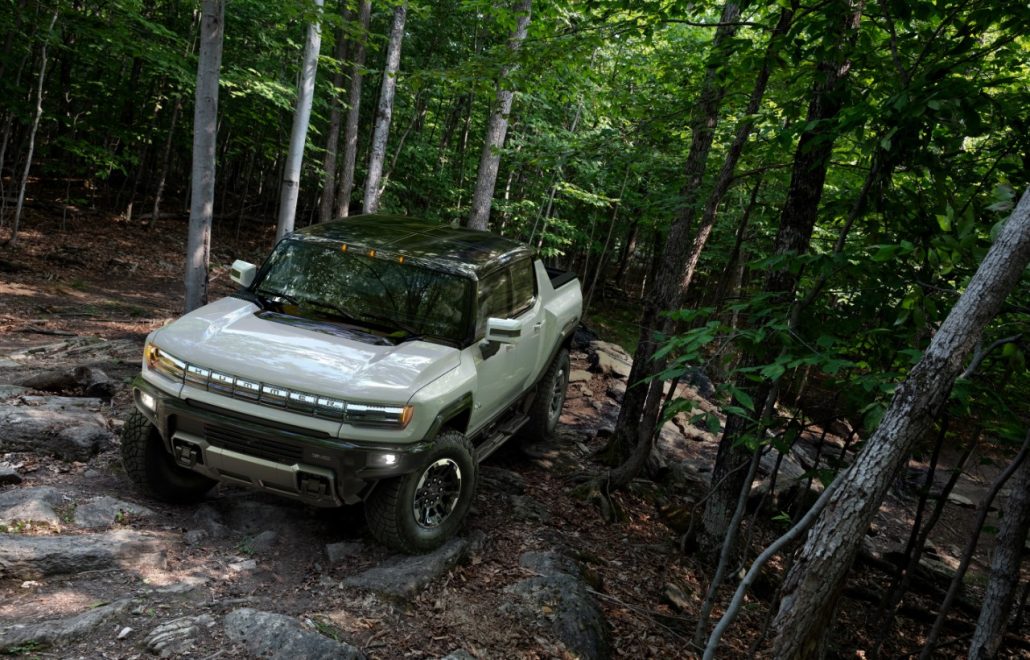 GMC Hummer EV: Quergehen mal anders