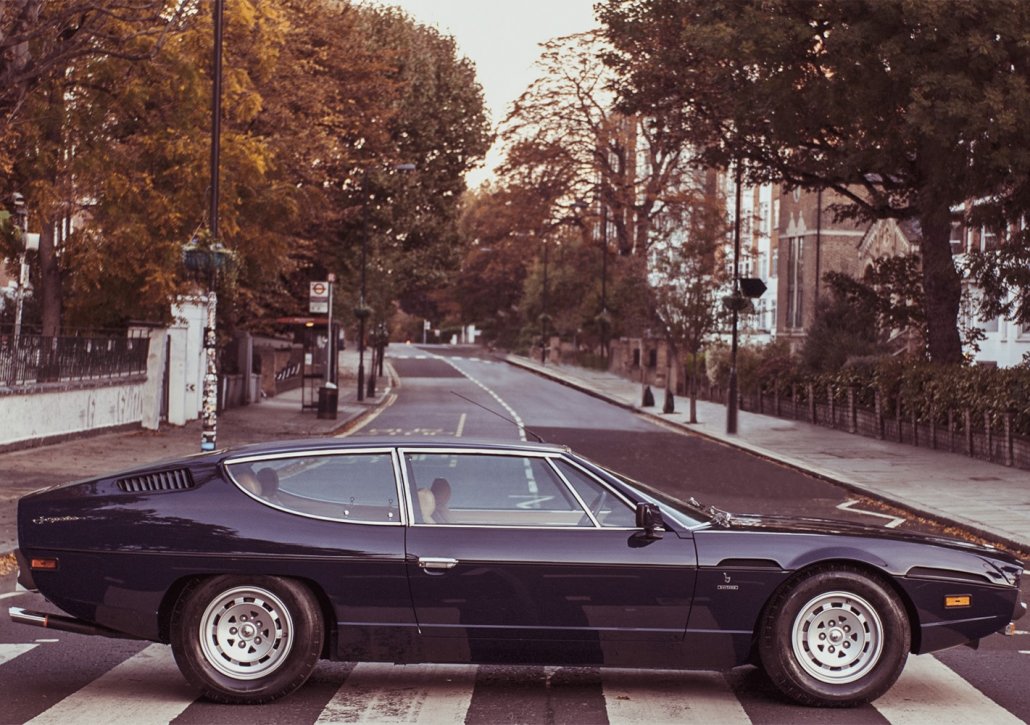 Lamborghini Espada auf der Abbey Road