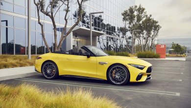 Mercedes-AMG SL in gelb