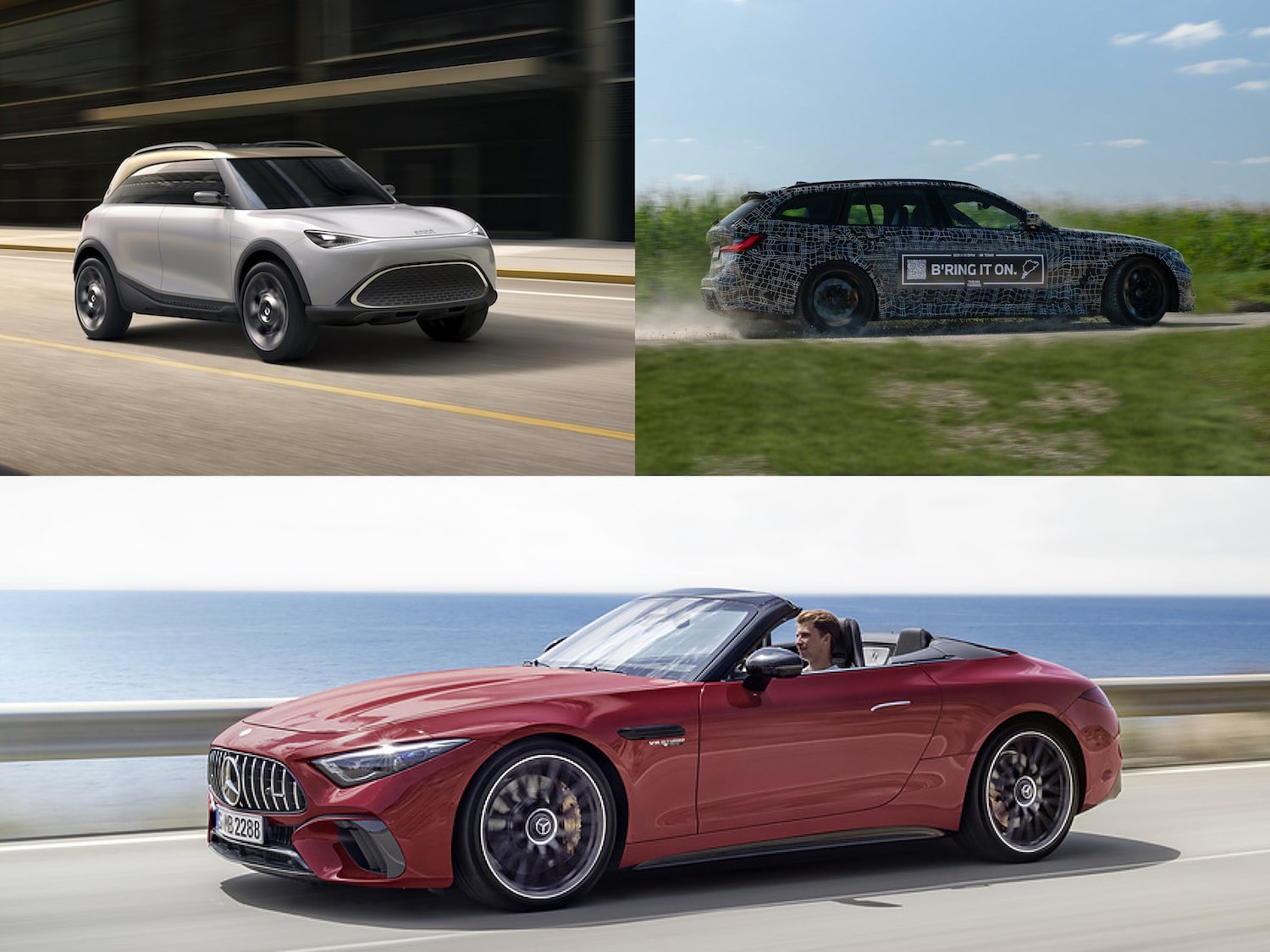 Drei Auto Neuheiten 2022