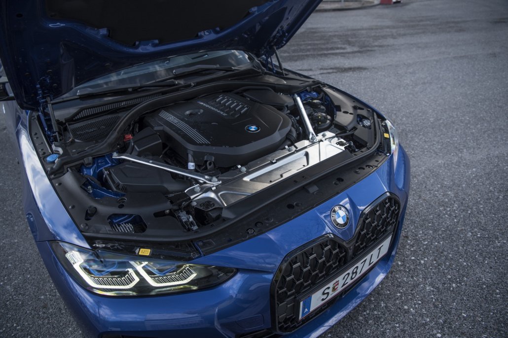 Der Motor des BMW 4er Gran Coupés.