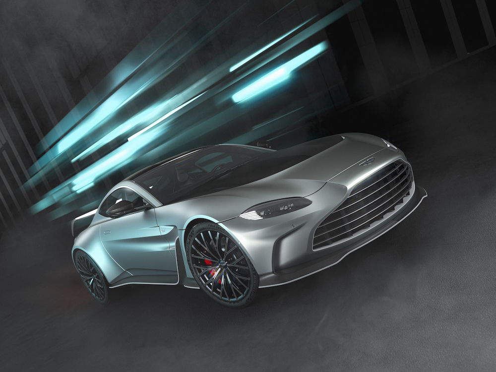 Aston Martin V12 Vantage dynamisches Bild