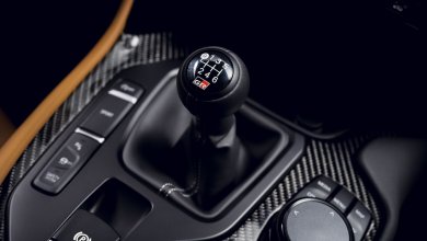 Der Schaltknauf vom Toyota Supra Handschalter