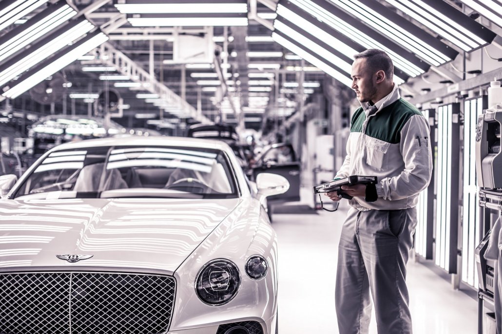 WERKSBESUCH BEI BENTLEY IN CREWE