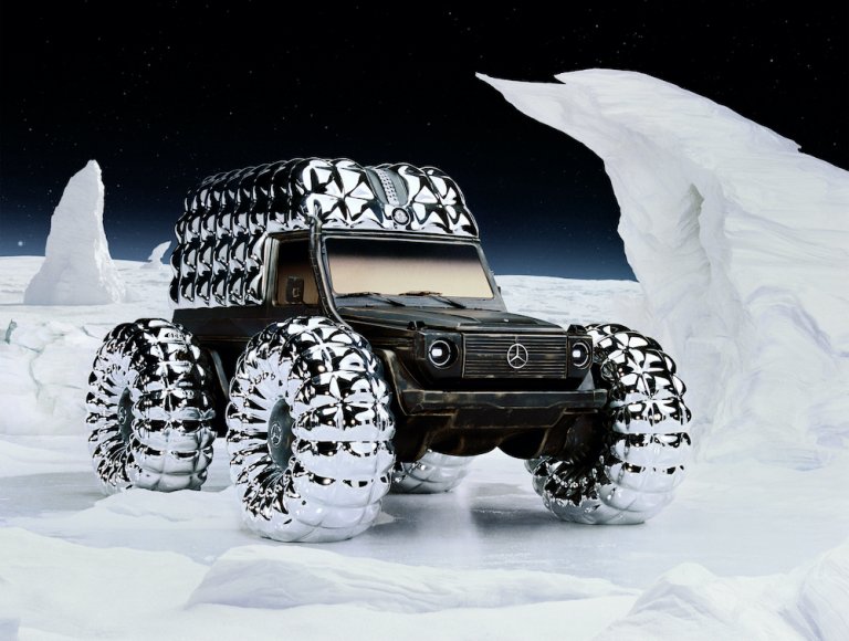 Project Mondo G: Mercedes trägt Moncler