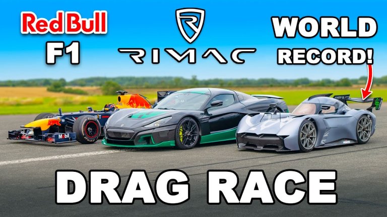 Drag Race: Rimac Nevera vs. RB8 vs. McMurtry Spéirling