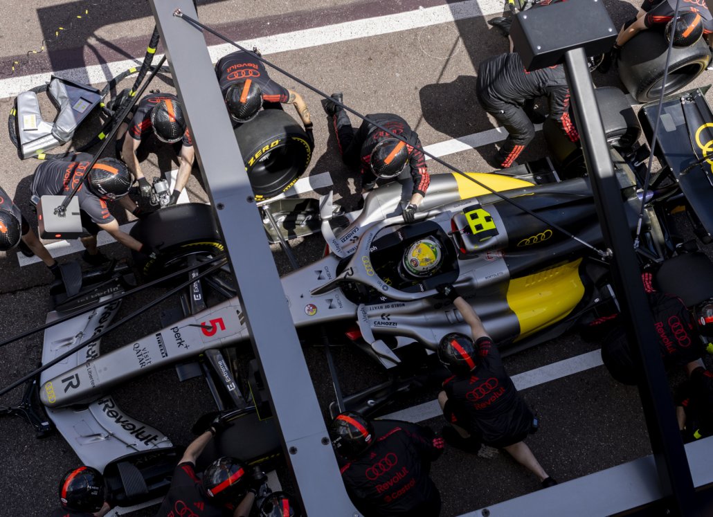 Audi Formel-1-Logistik