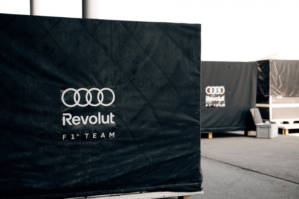 Audi Formel-1-Logistik