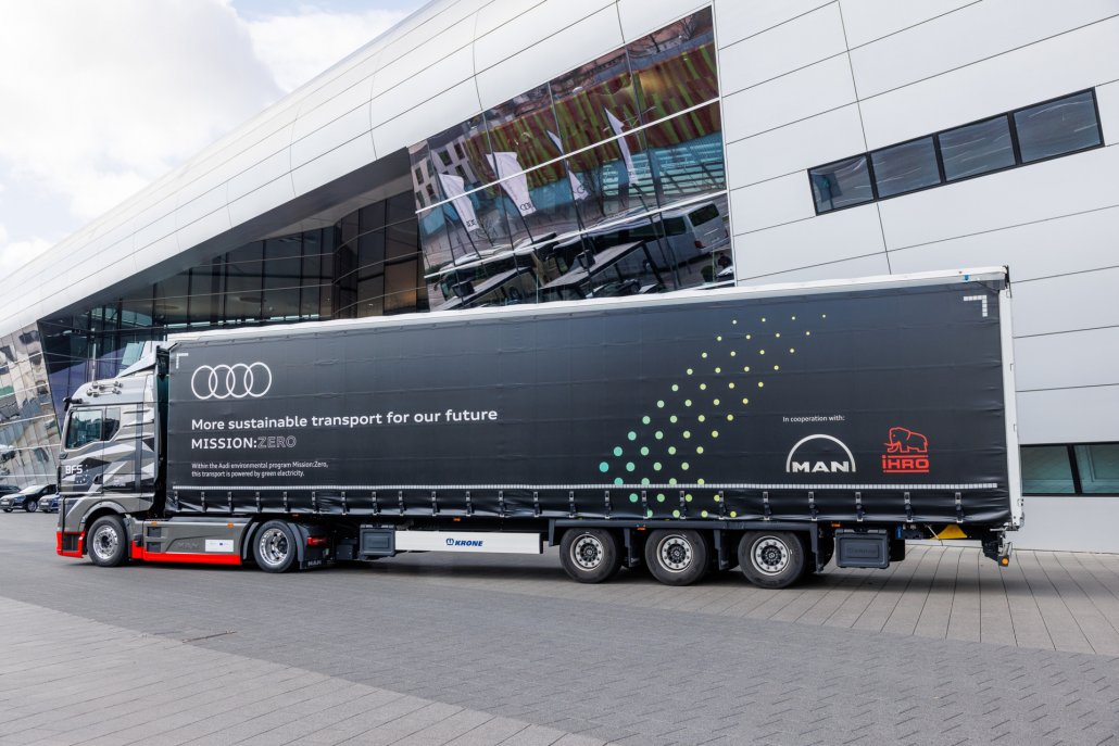 Audi Formel-1-Logistik