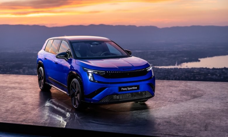 Škoda Peaq, vollelektrisches Flaggschiff (Außenansicht)