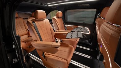 Mercedes-Benz VLE, vollelektrischer Van (Außenansicht)