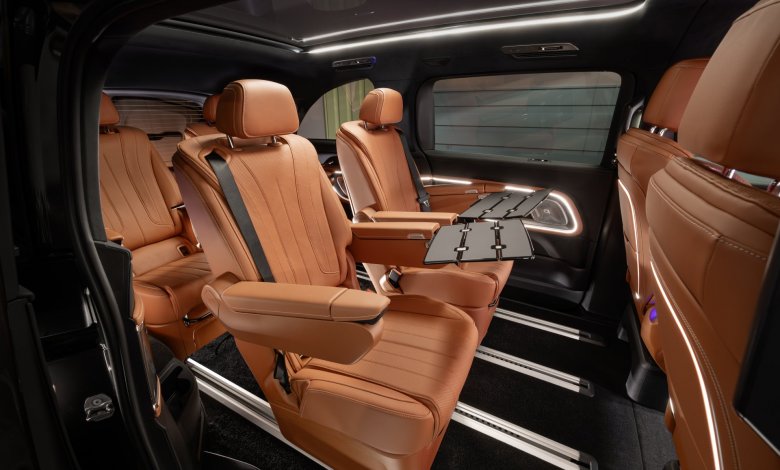 Mercedes-Benz VLE, vollelektrischer Van (Außenansicht)