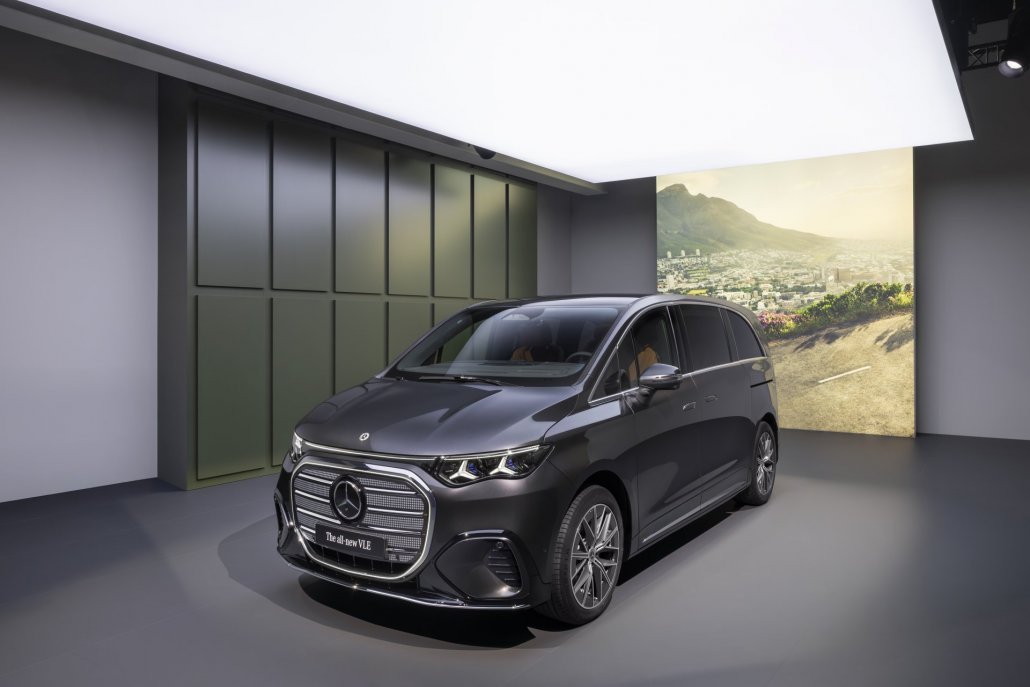 Mercedes-Benz VLE, vollelektrischer Van (Außenansicht)