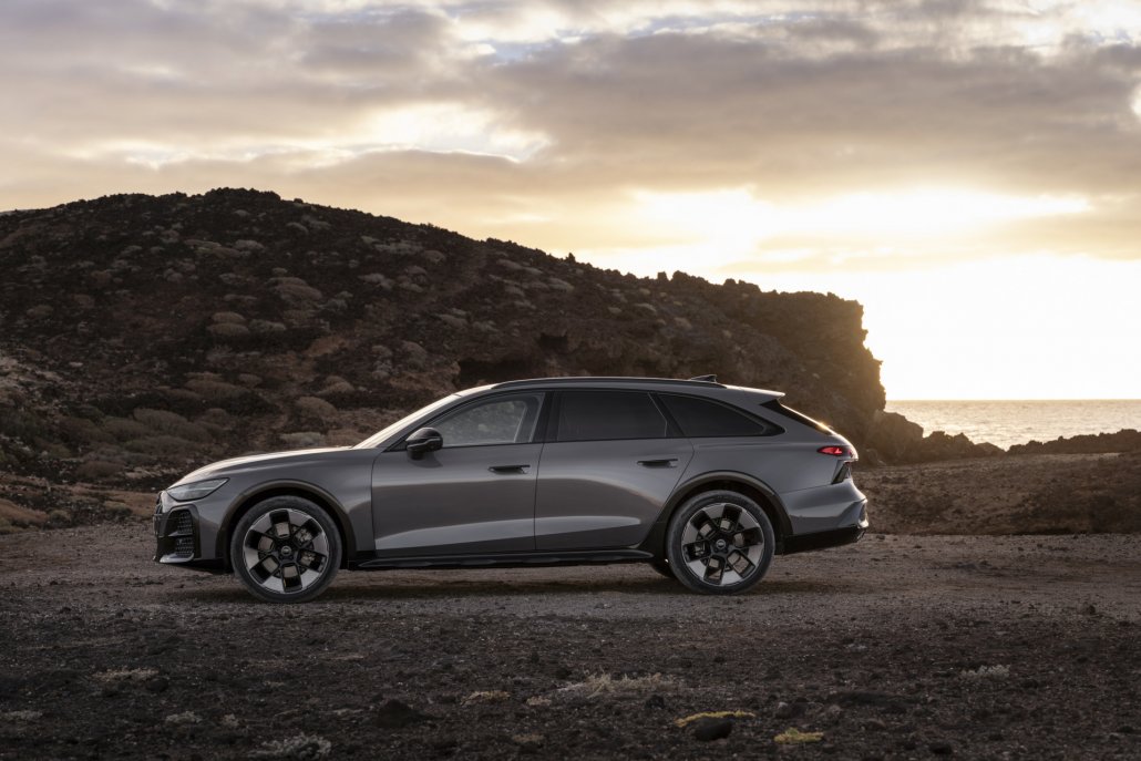 Audi A6 allroad 2026 Seite Silhouette