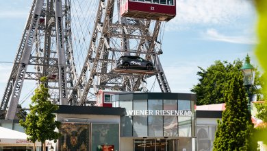 CUPRA Raval, vollelektrischer Kleinwagen, am Wiener Riesenrad