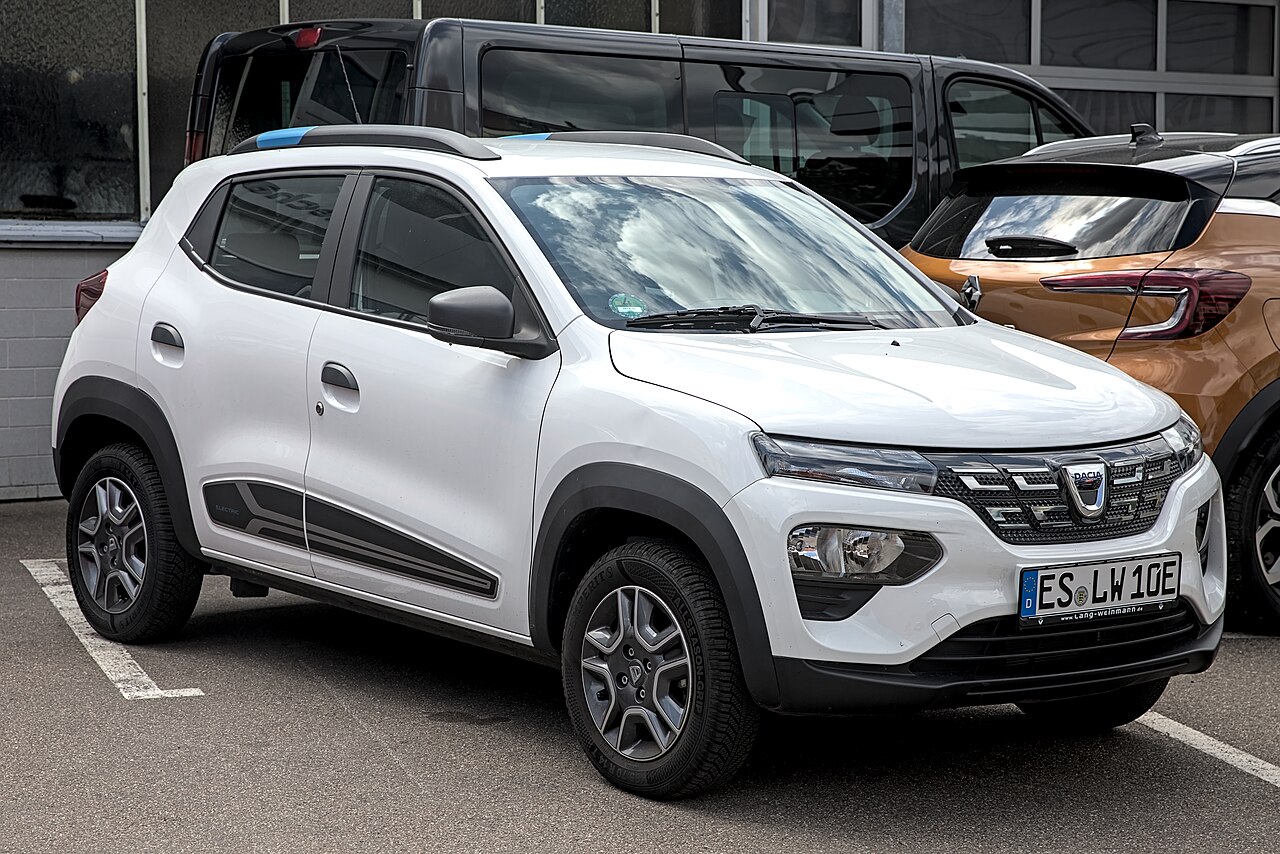 Dacia Spring Elektroauto - Seitenansicht