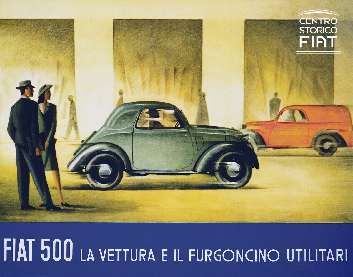 Fiat 500 Topolino Jubilaeums-Rallye Turin 2026