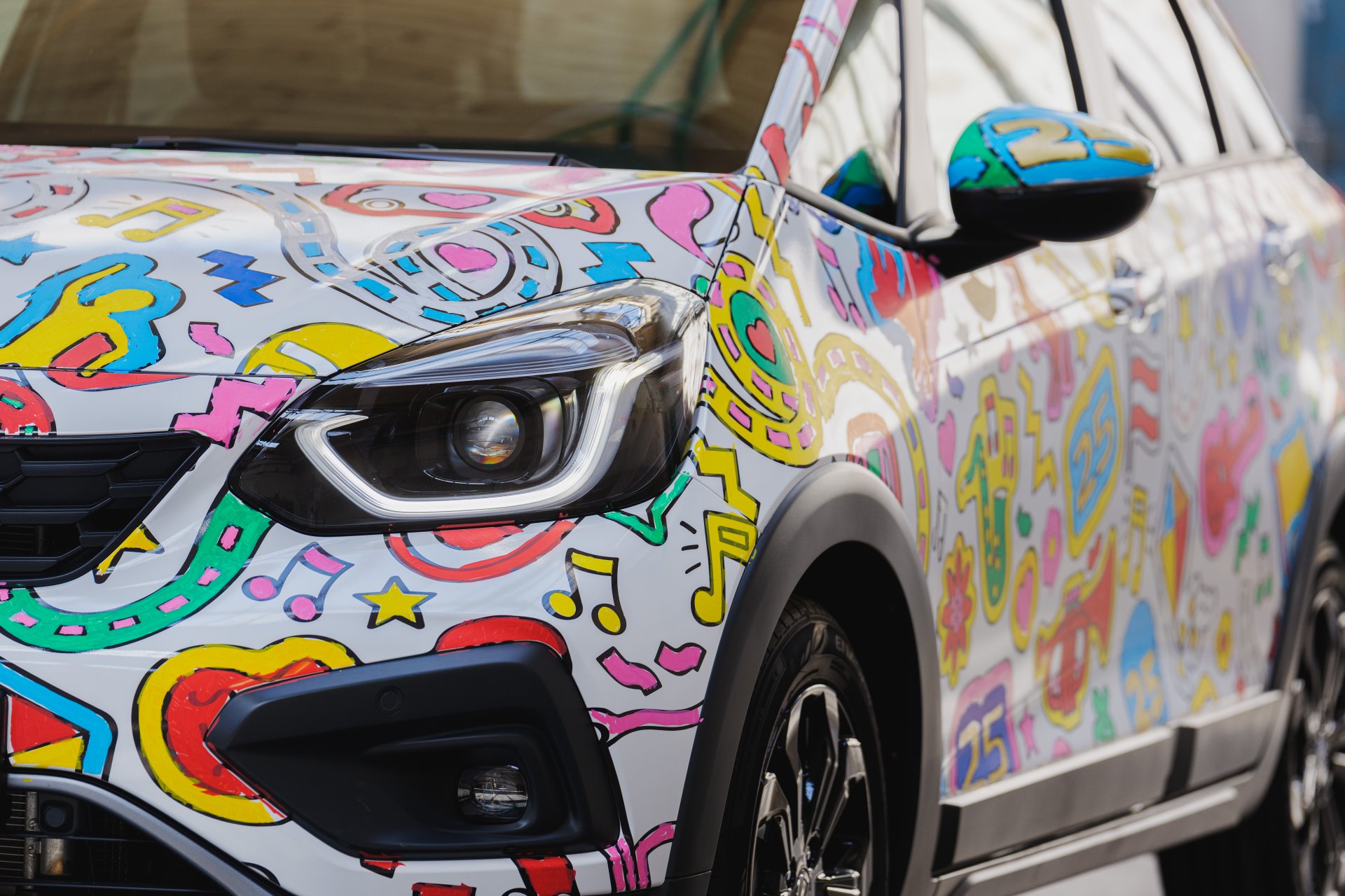 Honda Jazz 25 Jahre Malbuch-Edition Österreich Jubiläum