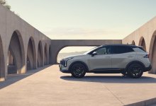 Kia Sportage Black Edition in Außenansicht mit schwarzen Karosserieelementen