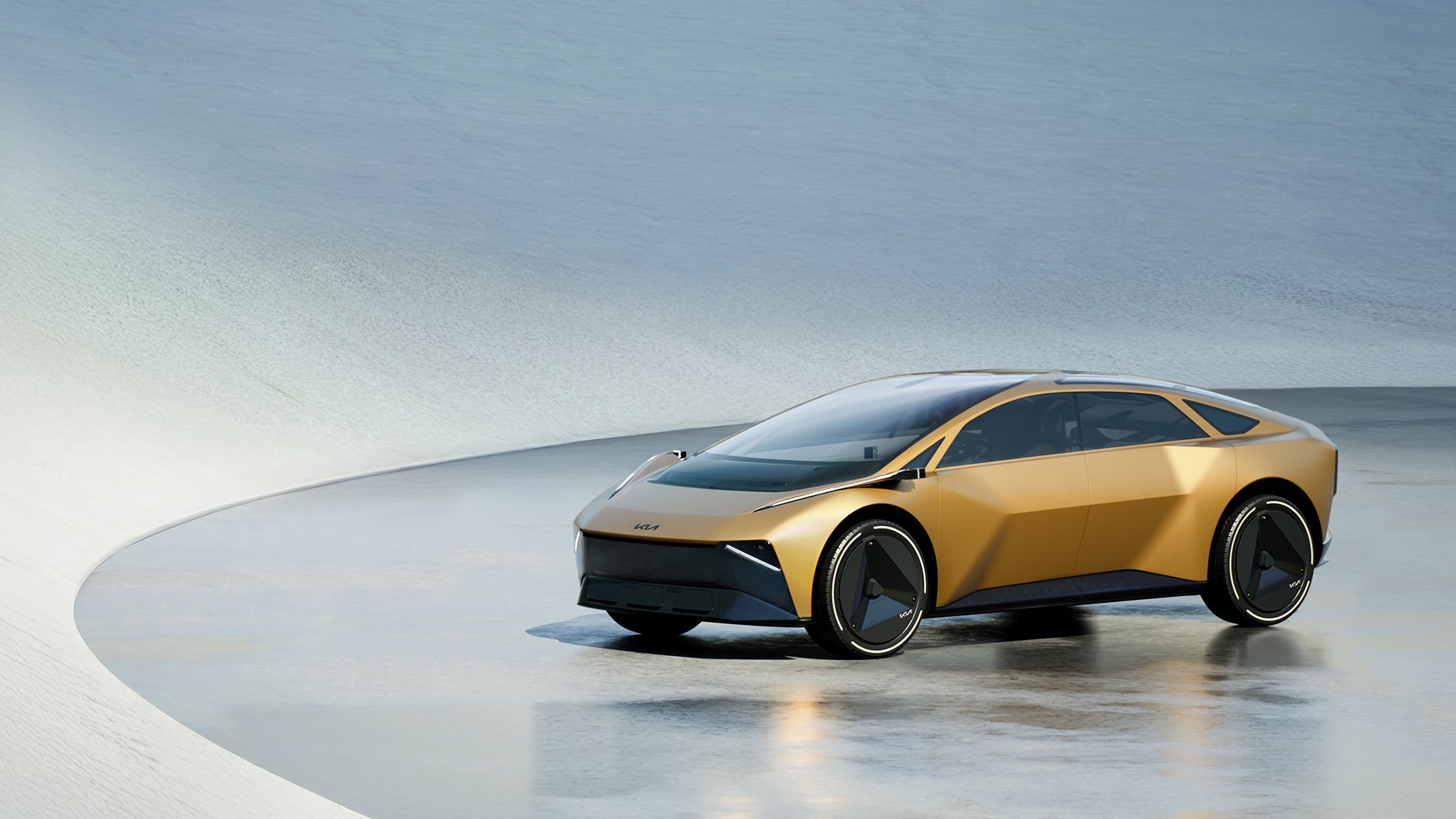 Kia Vision Meta Turismo Designstudie in der Seitenansicht