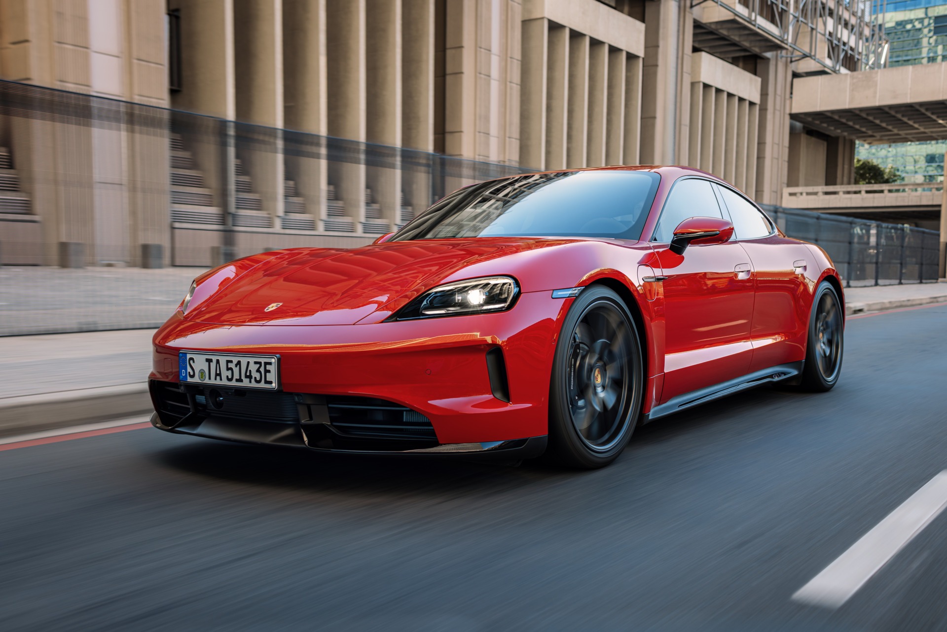 Porsche Taycan Modelljahr 2027 mit E-Shift