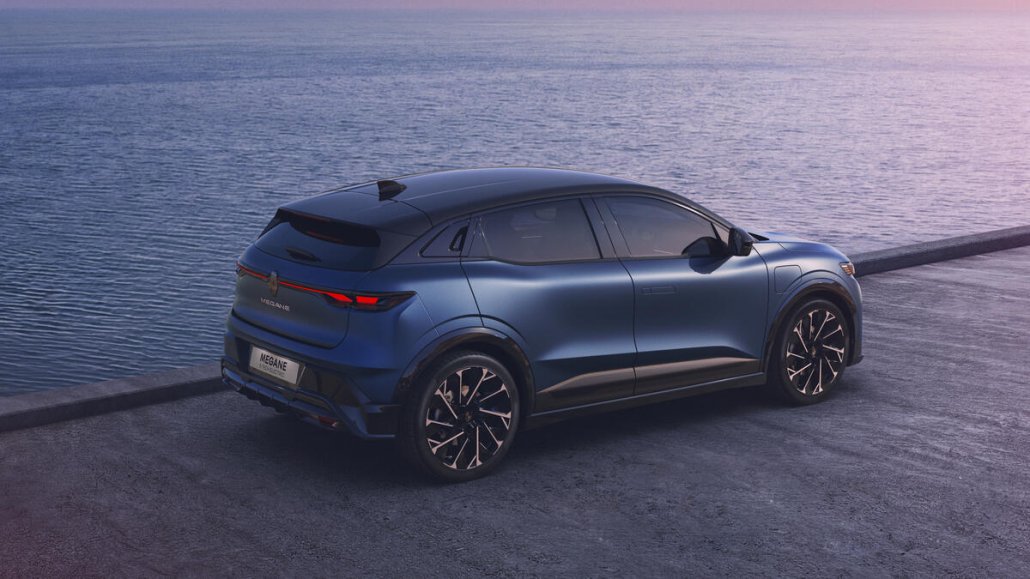 Renault Megane E-Tech Electric 2026 Heckansicht