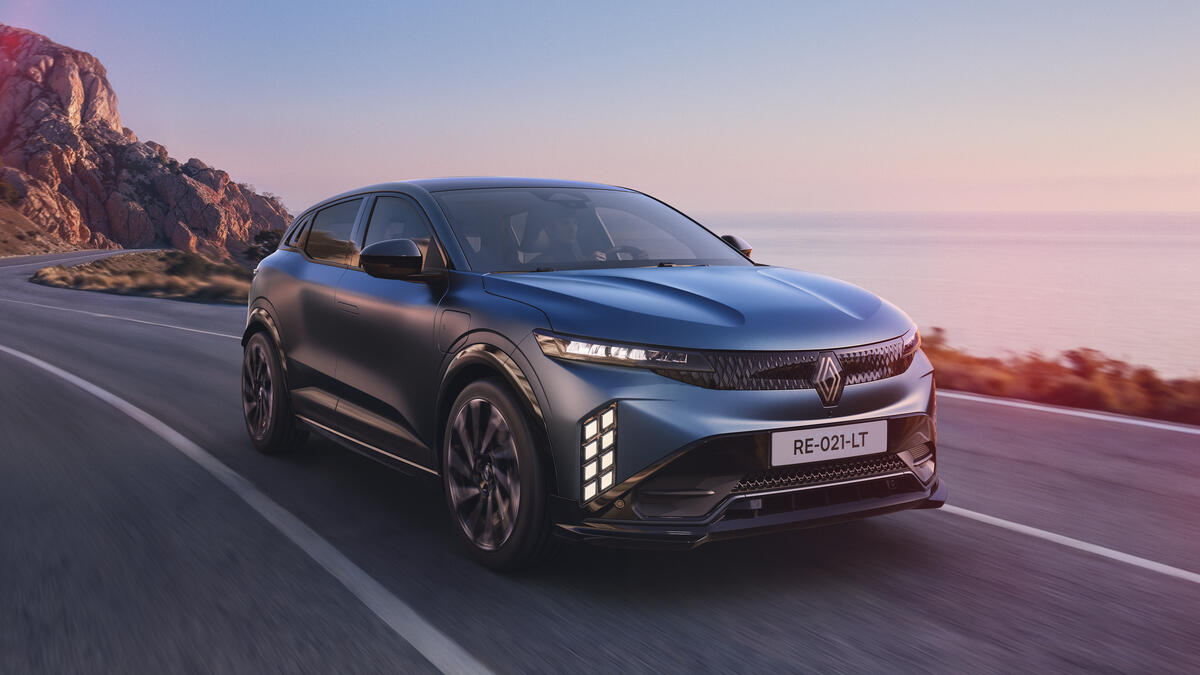 Renault Megane E-Tech Electric Facelift 2026 Exterieur Front