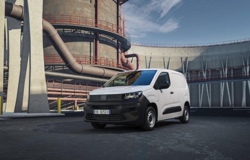 Stellantis Smart Compact Van mit neuer Frontstoßstange