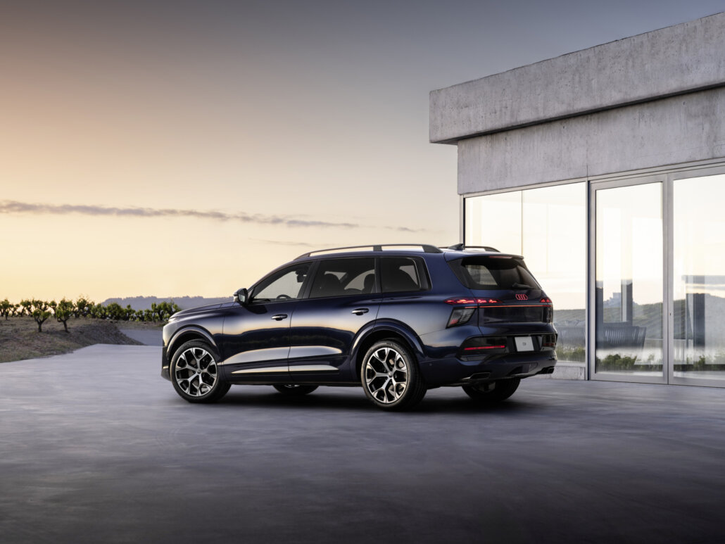 Audi Q9 2026, Ansicht des neuen Audi-SUV