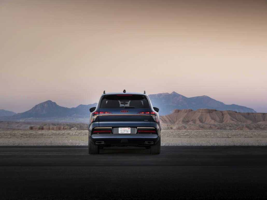 Audi Q9 2026, Ansicht des neuen Audi-SUV