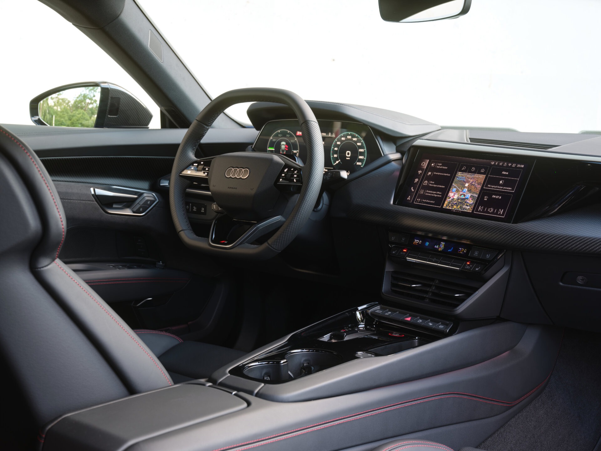 Audi e-tron GT auf der Transfăgărășan