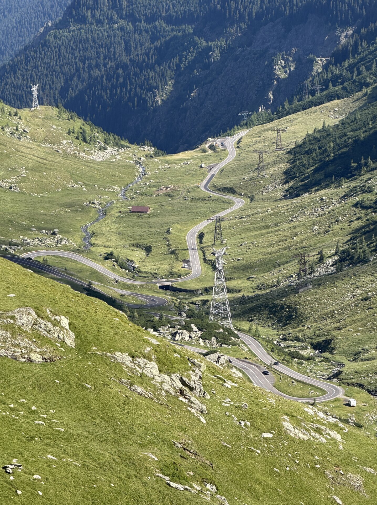 Audi e-tron GT auf der Transfăgărășan