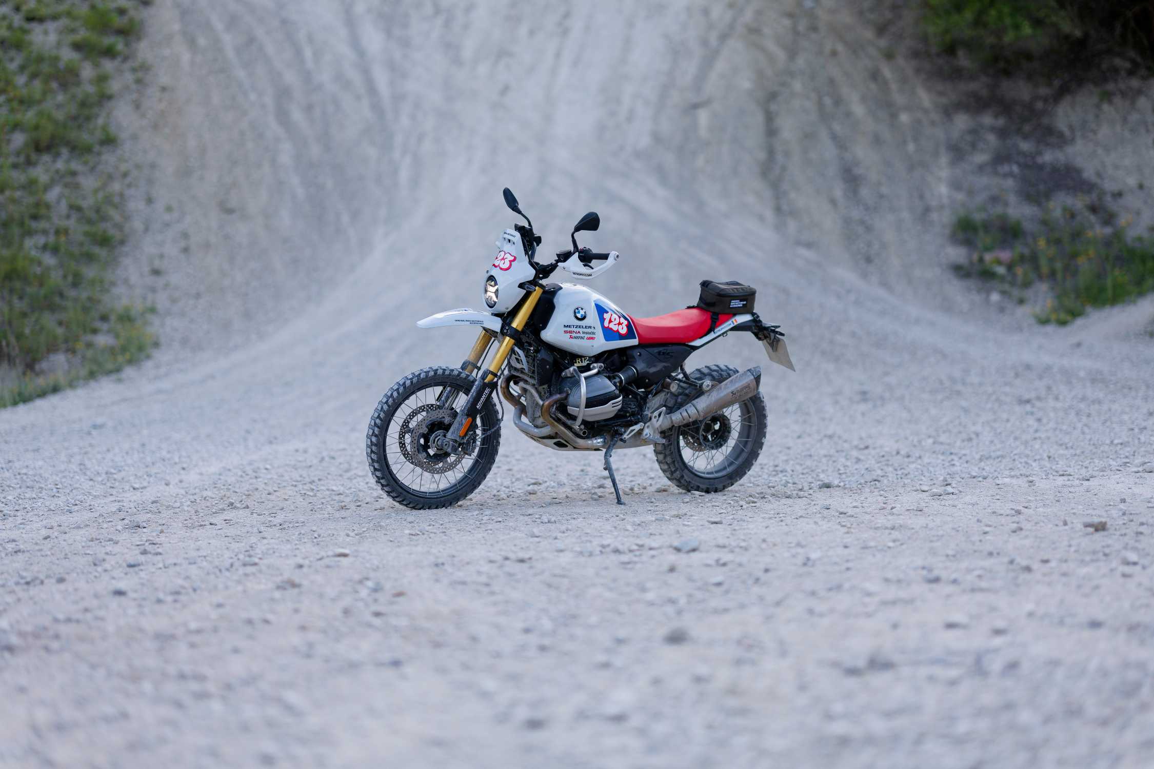 BMW R 12 G/S GS Trophy Competition Bike in Lightwhite uni