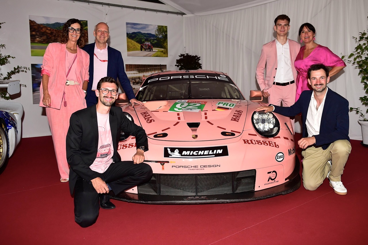 Die Masterminds der Ennstal-Classic um die Porsche-Sau