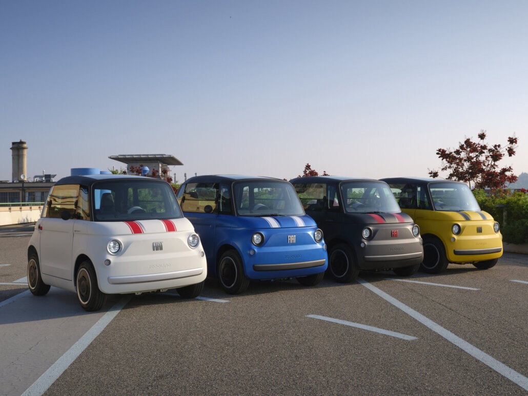 Fiat Topolino Sport Special Edition Seitenansicht