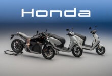Honda WN7 Elektromotorrad Gesamtansicht