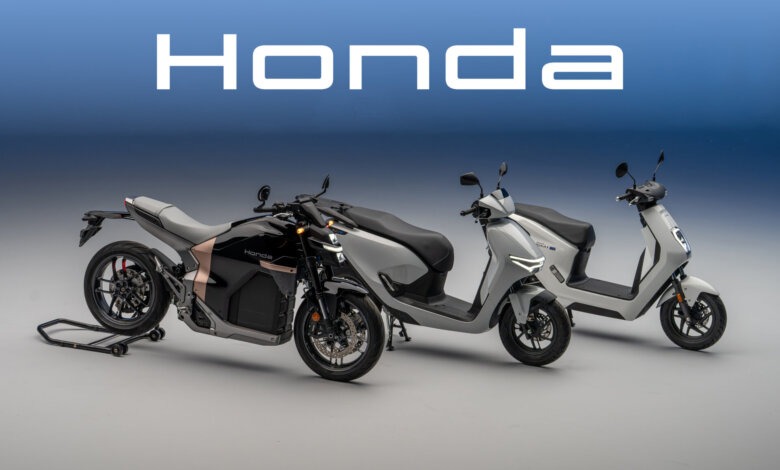 Honda WN7 Elektromotorrad Gesamtansicht