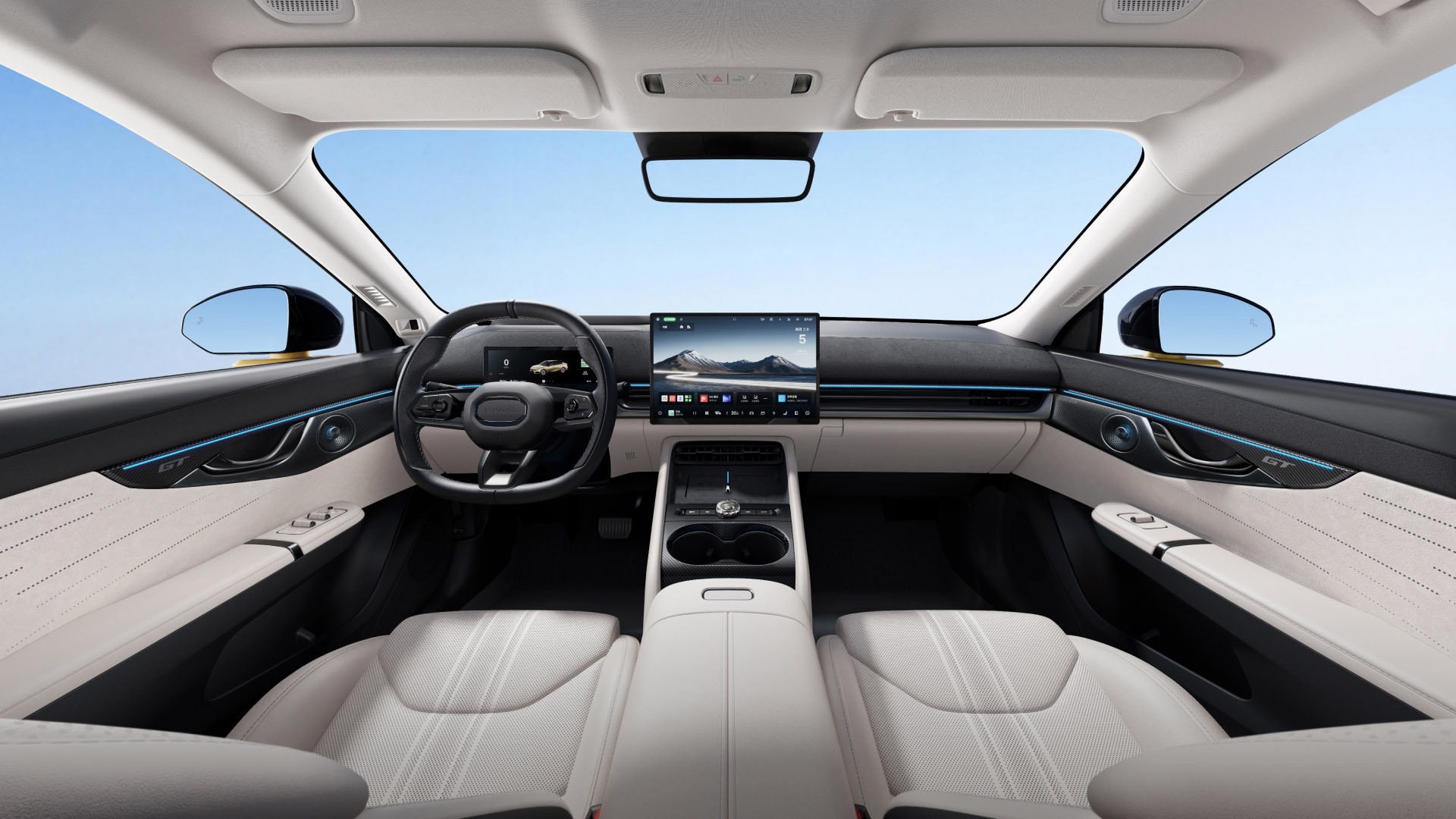 Lynk & Co 07 GT Cockpit Innenraum