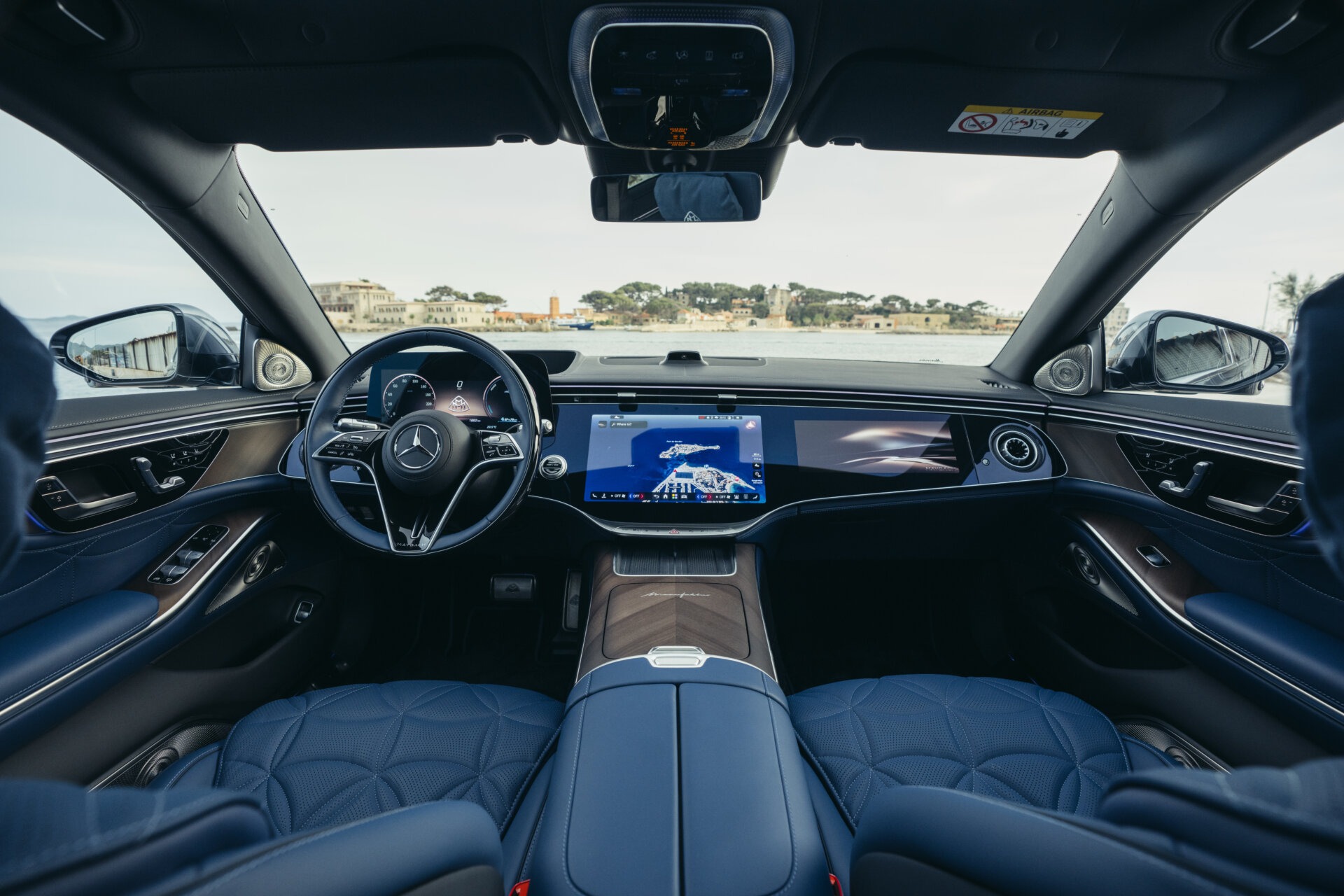 Mercedes-Maybach S-Klasse 2026 Fond Sitze Innenraum