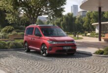 VW Caddy Frontansicht Außenaufnahme 2026