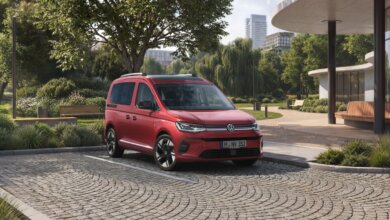 VW Caddy Frontansicht Außenaufnahme 2026